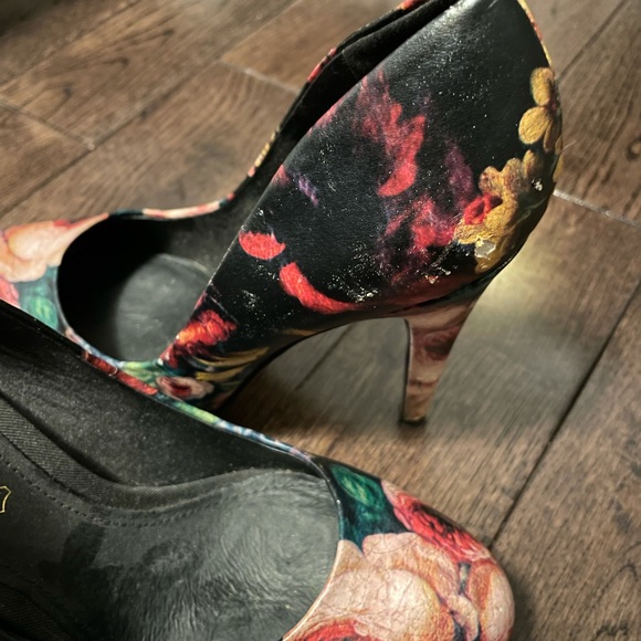 Aldo floral heels - Picture 2 of 2
